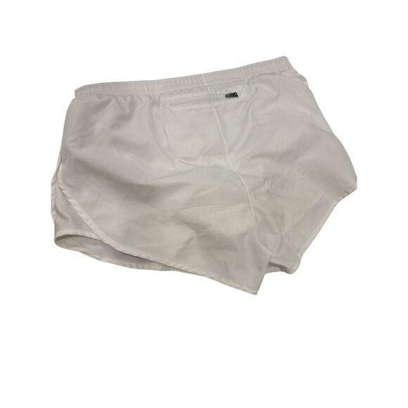 Nike Dri-Fit Running Shorts White Sz Small Pull On Swoosh Workout Sportswear Gym - Picture 2 of 7